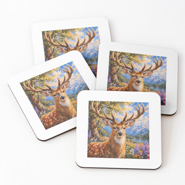 Item preview, Watercolor Deer 2 designed and sold by Nikolausgage.