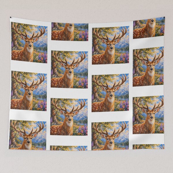 Item preview, Watercolor Deer 2 designed and sold by Nikolausgage.