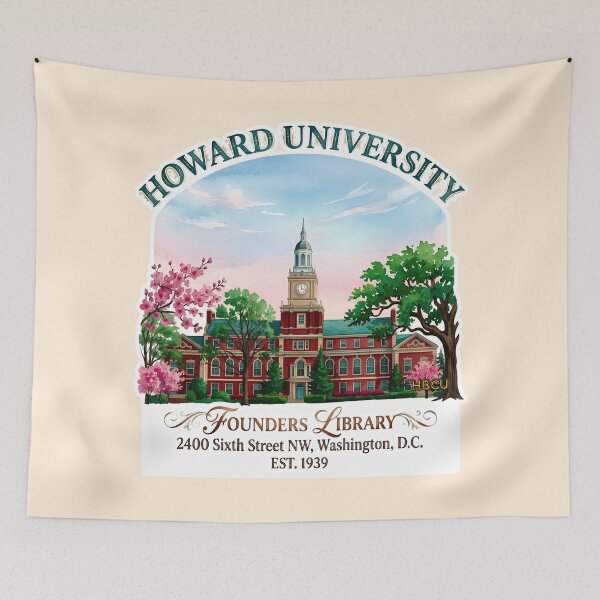 Item preview, Founders Library Watercolor Architecture Legacy Sticker designed and sold by EvergreenPark - Tee Studio.