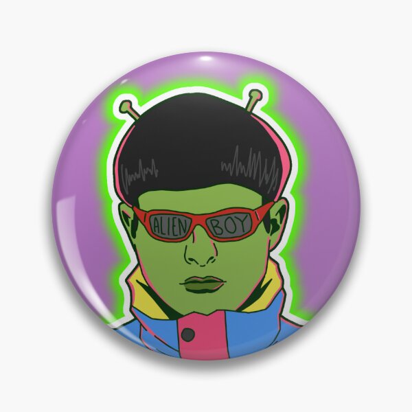 Item preview, oliver tree alien boy designed and sold by trinketgal.