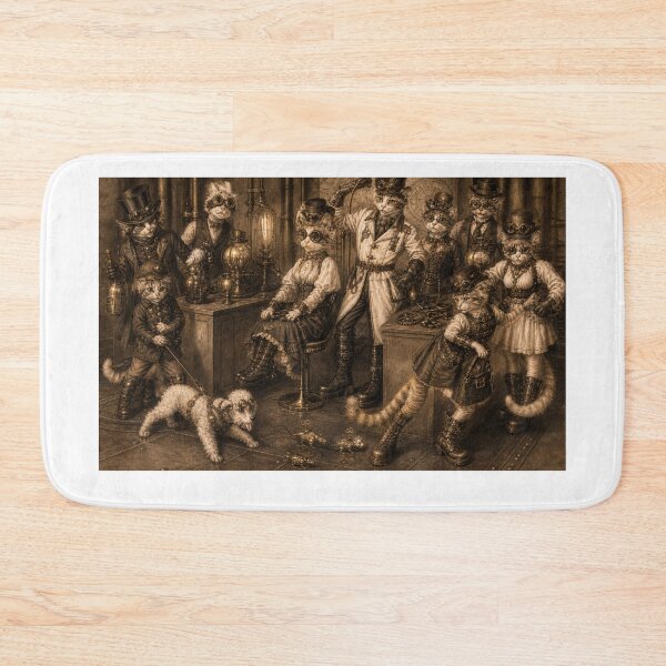 Item preview,  EVERMORE966, VENI VIDI VICI- STEAMPUNK CATS, STEAMPUNK SALON, WILD TIMES AND MECHANICAL MICE! designed and sold by V3GFX.