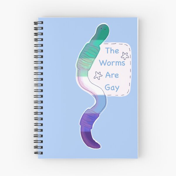 Item preview, “The Worms are Gay!” - gay designed and sold by queerolive.