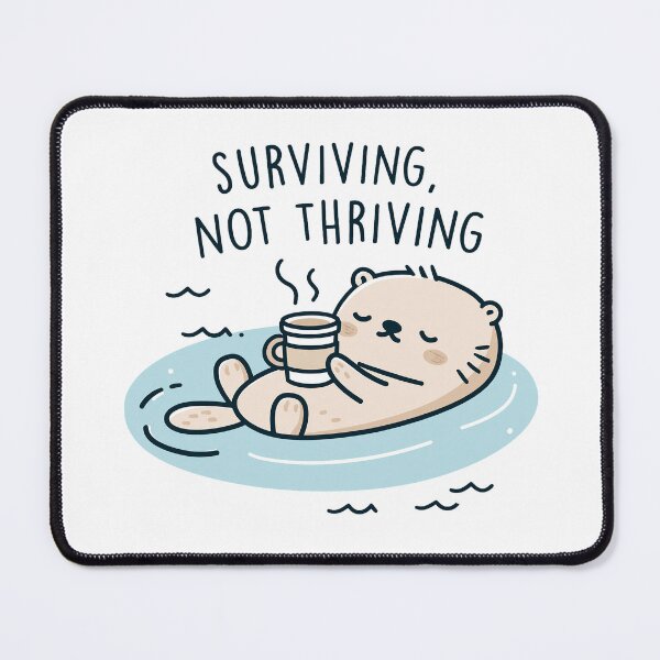 Item preview, Cute Sea Otter Illustration designed and sold by DeepyWorks.