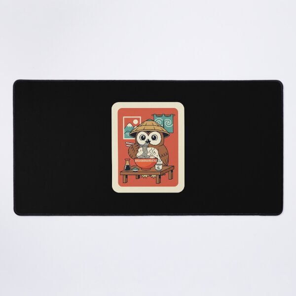 Item preview, Wise Owl Noodle Dinner Retro Japanese Cozy Animal designed and sold by JordynLadukeg65.