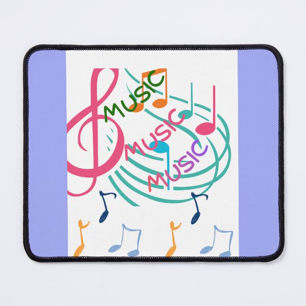 Item preview, Colorful Music Notes & Treble Clef Aesthetic Design designed and sold by EdgeSphere.