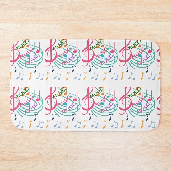 Item preview, Colorful Music Notes & Treble Clef Aesthetic Design designed and sold by EdgeSphere.