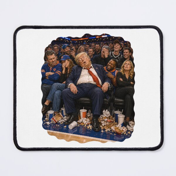 Item preview, Political Satire Prints Featuring Sleepy Donald Trump Humor designed and sold by PinUpPizzazz.
