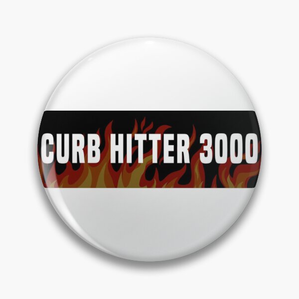 Item preview, Curb Hitter 3000 sticker designed and sold by anythingbutbroicism.