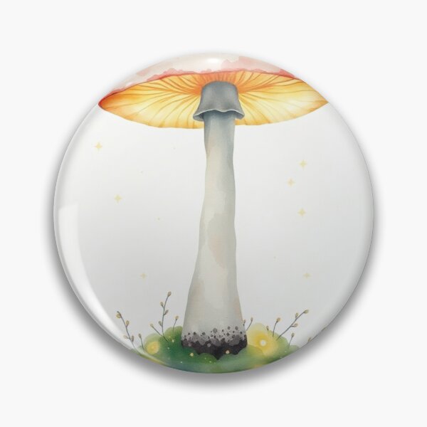 Item preview, Magical Watercolor Mushroom Forest Core Art designed and sold by Vida e Arte.