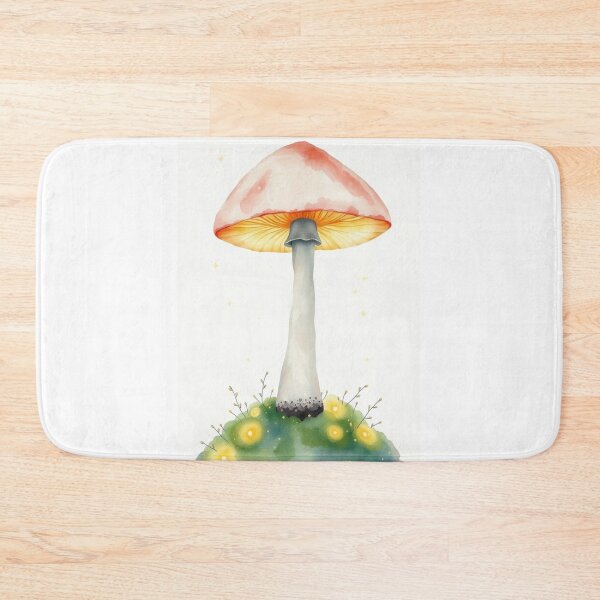Item preview, Magical Watercolor Mushroom Forest Core Art designed and sold by Vida e Arte.