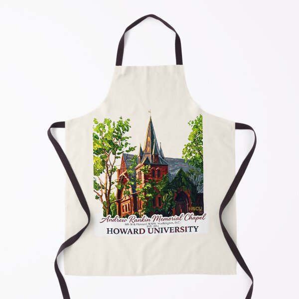 Item preview, Howard University Andrew Rankin Memorial Chapel Oil Painting designed and sold by EvergreenPark - Tee Studio.