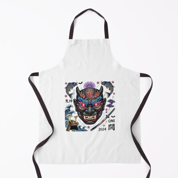 Item preview, Samurai Demon Mask designed and sold by PixelStyle Studio.