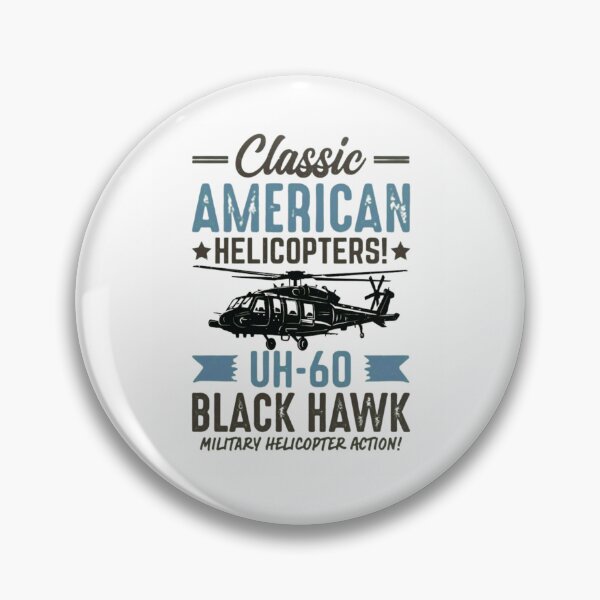 Item preview, UH-60 Black Hawk Classic American Military Helicopter Design designed and sold by haitrieuic96.