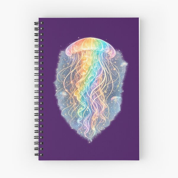 Item preview, Rainbow Jellyfish LGBTQ Pride Art Sticker | Colorful Queer Ocean Aesthetic Gift designed and sold by ArtByTripti.
