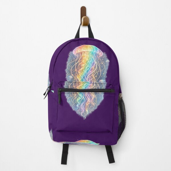 Item preview, Rainbow Jellyfish LGBTQ Pride Art Sticker | Colorful Queer Ocean Aesthetic Gift designed and sold by ArtByTripti.