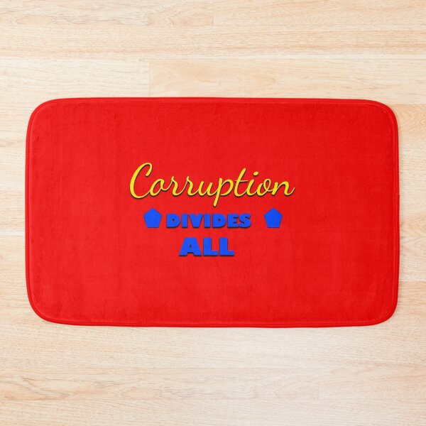 Item preview, Stand Against Corruption – It Divides and Destroys designed and sold by annenambiro.