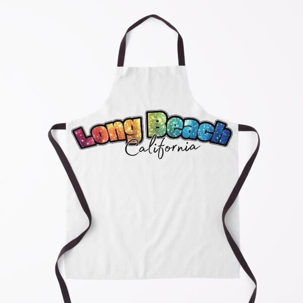 Item preview, Long Beach California Rainbow Text Shirt | Colorful Coastal Pride Tee designed and sold by DonnaRaine.