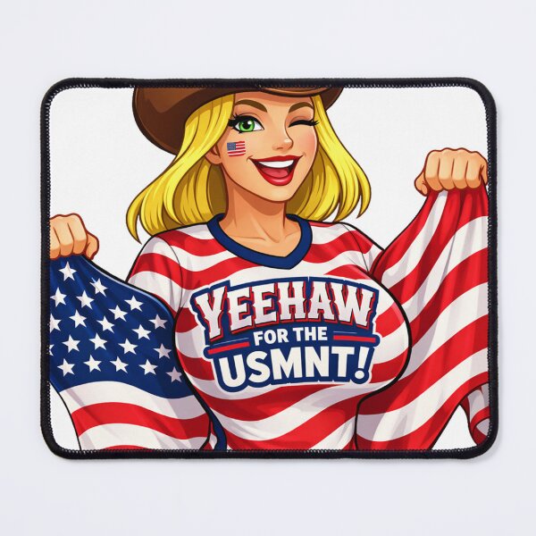 Item preview, Us Soccer Cowgirl designed and sold by maximinano100k.