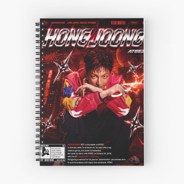 Item preview, HONGJOONG ATEEZ KPOP designed and sold by SilkPajamas.