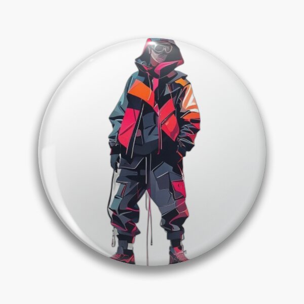 Artikelvorschau, Cyberpunk Streetwear Minimal Flat Design entworfen und verkauft von Shadow-Stone.