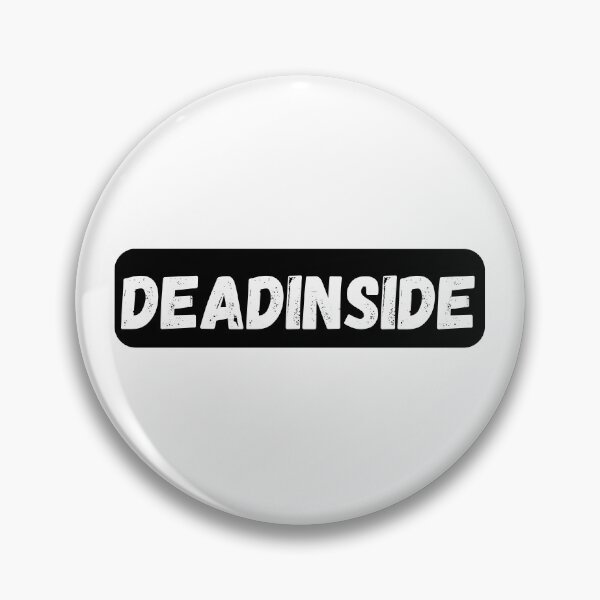 Item preview, Deadinside Dark Emotional Typography Design designed and sold by variant designer.