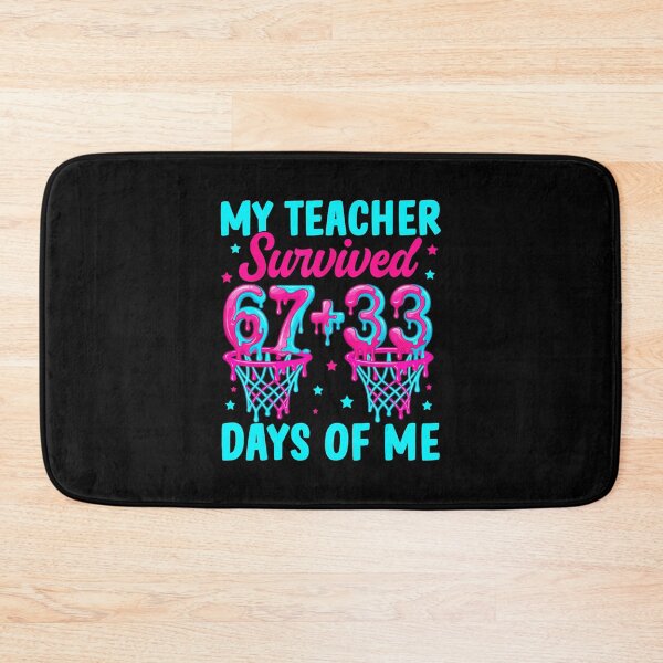 Item preview, Teacher Survived 100 Days of Me Basketball School Celebration designed and sold by allistermariam.