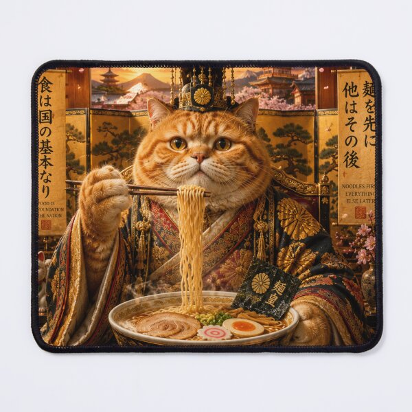 Item preview, The Emperor Decides Ramen First Gingerboi Daydreamscapes designed and sold by Mindworx21.