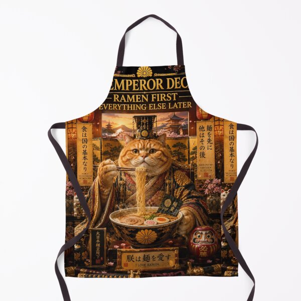 Item preview, The Emperor Decides Ramen First Gingerboi Daydreamscapes designed and sold by Mindworx21.