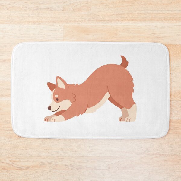 Item preview, Funny Yoga Corgi Cute Downward Dog Pose designed and sold by Paws And Pause.