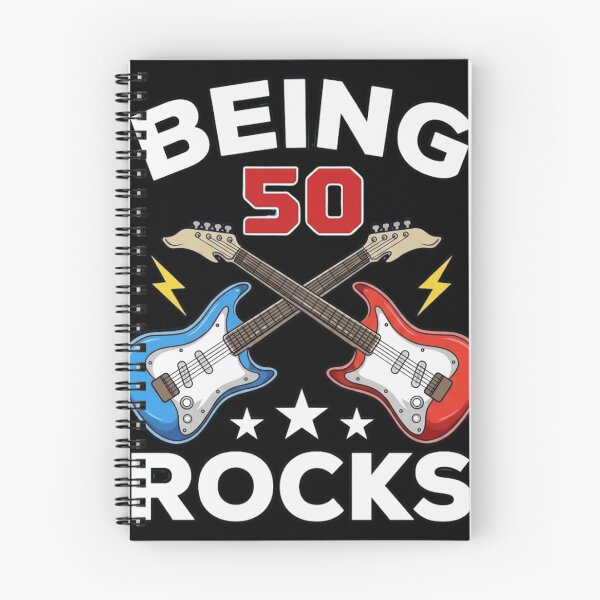 Item preview, Being 50 Rocks - 50th Birthday Rock and Roll Guitarist Gift designed and sold by haitrieuic96.