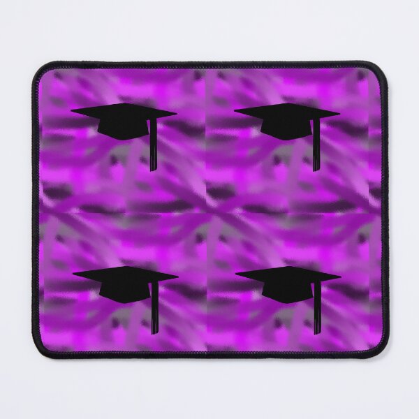 Item preview, Pattern - Purple Particles with Graduation Cap designed and sold by ZepoPublishing.
