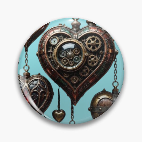 Item preview, Steampunk Hearts – Mechanical Collection designed and sold by Catfcreations.
