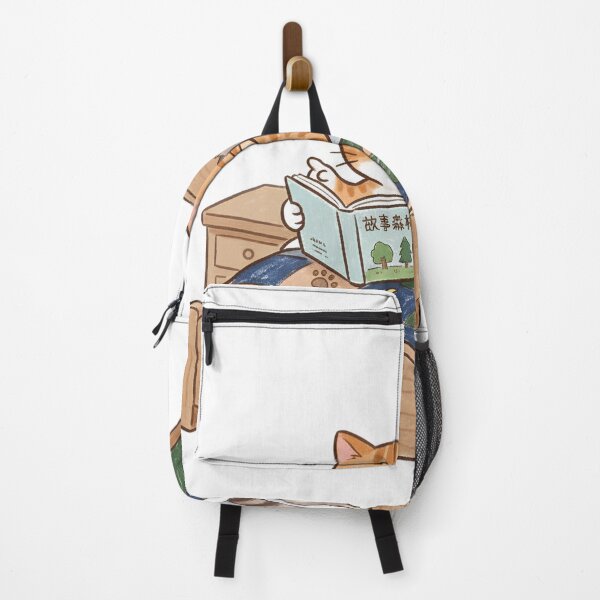 Item preview, Bedtime Storybook - Cute Cat and Raccoon Friends designed and sold by TaiwanMemory.