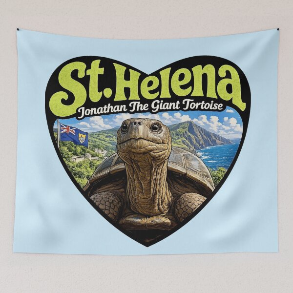 Item preview, Saint Helena - Jonathan The Giant Tortoise designed and sold by Myra365Art.