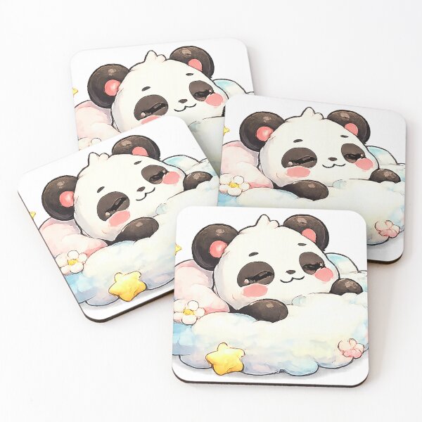 Item preview, sleeping pandas designed and sold by udberbinar.