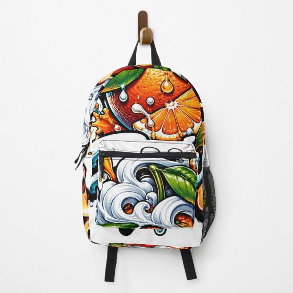 Item preview, Fresh Boom Orange Splash Graffiti Art designed and sold by M.Store.