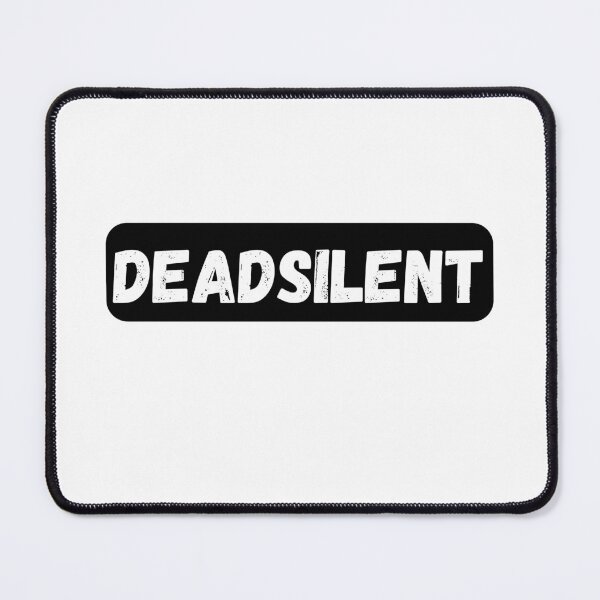 Item preview, Deadsilent Minimal Dark Typography Design designed and sold by variant designer.