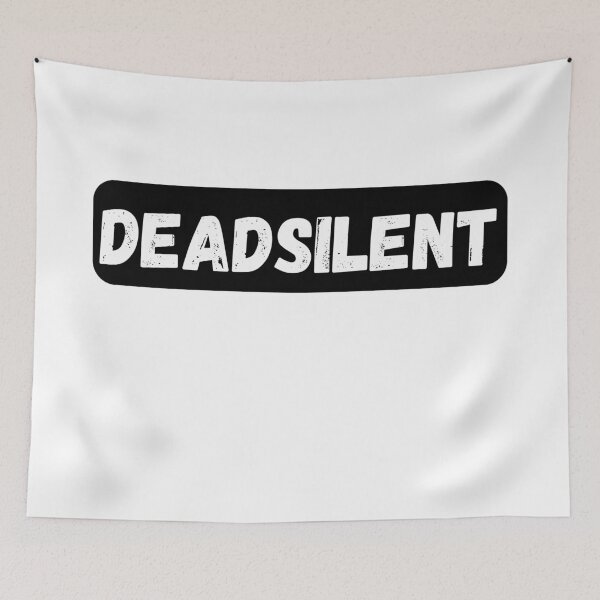 Item preview, Deadsilent Minimal Dark Typography Design designed and sold by variant designer.