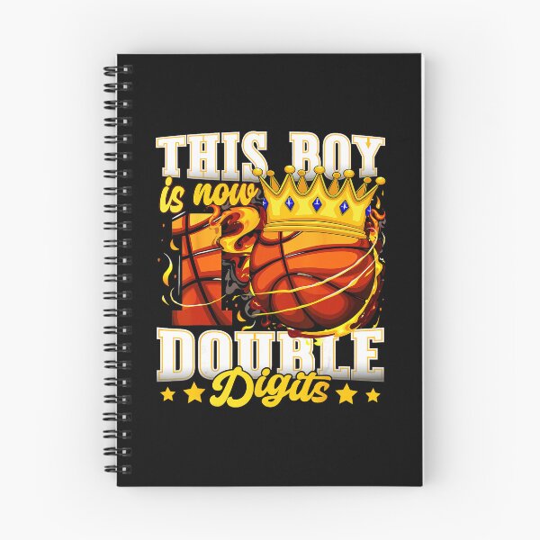 Item preview, This Boy Is Now Double Digits Basketball Tenth Birthday Celebration designed and sold by allistermariam.