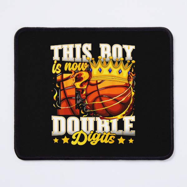 Item preview, This Boy Is Now Double Digits Basketball Tenth Birthday Celebration designed and sold by allistermariam.