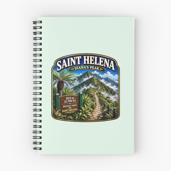 Item preview, Saint Helena - Diana's Peak designed and sold by Myra365Art.