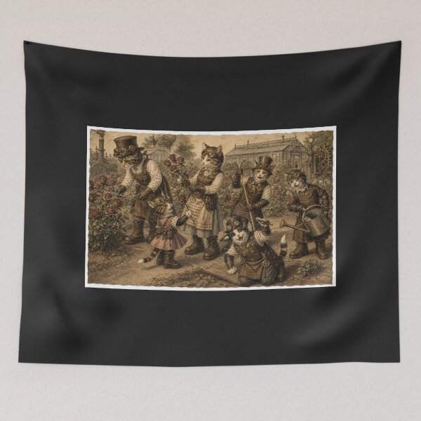 Item preview,  EVERMORE966, VENI VIDI VICI, STEAMPUNK CATS, STEAMPUNK GARDENS, ROSES GALORE. designed and sold by V3GFX.