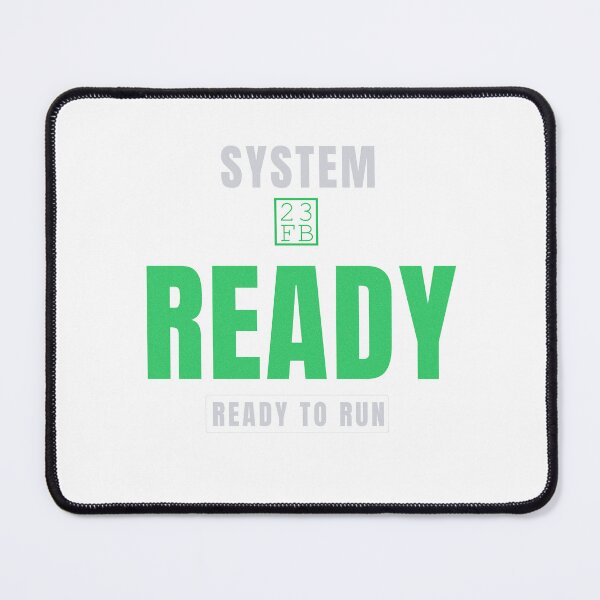 Item preview, System Ready | Premium Tech Typography Design designed and sold by HeartAndArtShop.