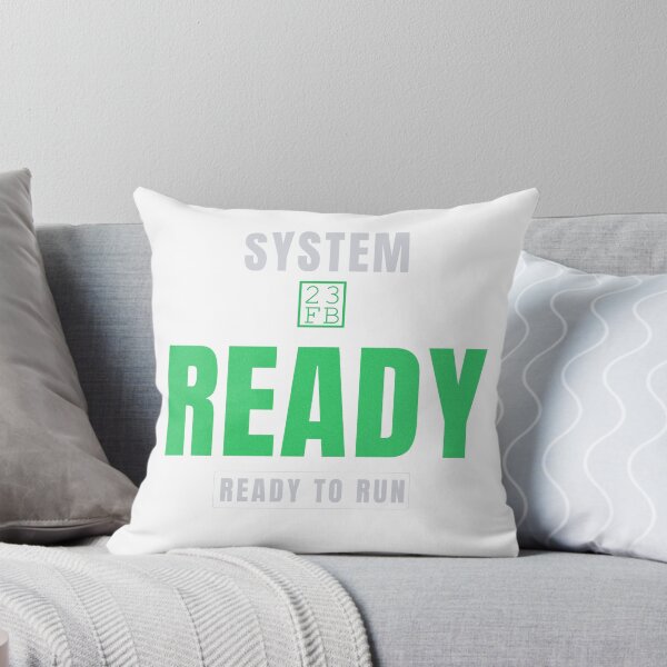 Item preview, System Ready | Premium Tech Typography Design designed and sold by HeartAndArtShop.