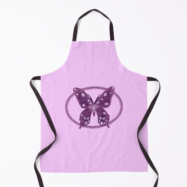 Item preview, Purple butterfly drawing designed and sold by SiloisSlay.