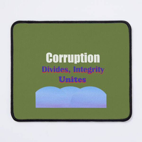 Item preview, Stand Against Corruption – It Divides and Destroys designed and sold by annenambiro.