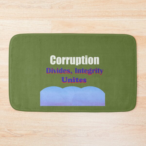 Item preview, Stand Against Corruption – It Divides and Destroys designed and sold by annenambiro.