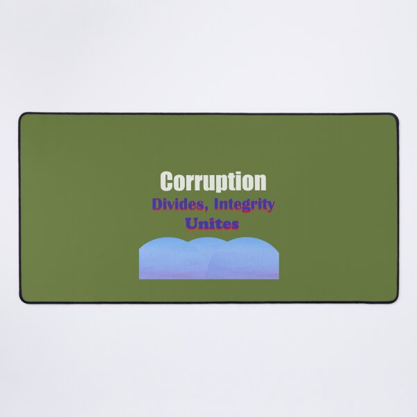 Item preview, Stand Against Corruption – It Divides and Destroys designed and sold by annenambiro.