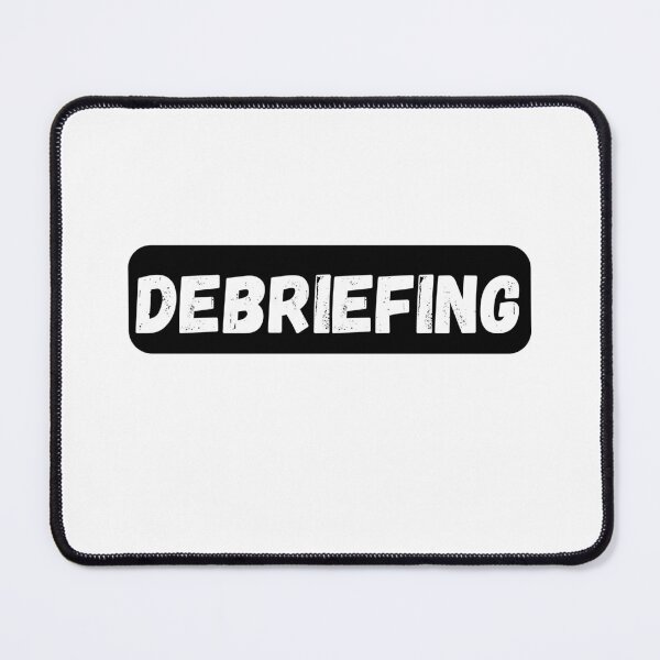 Item preview, Debriefing Abstract Typography Design designed and sold by variant designer.