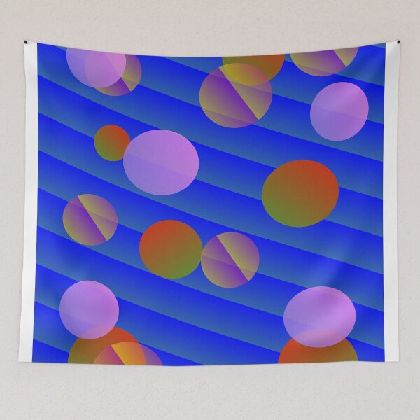 Aperçu de l'œuvre Abstraction bleue créée et vendue par Dniprianka.